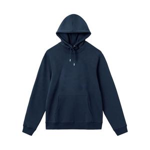 Sweat à capuche entièrement zippé personnalisé pour homme, en molleton de coton épais, imprimé sur mesure, coupe classique, streetwear unisexe, noir, pour l'hiver - Product Image 3