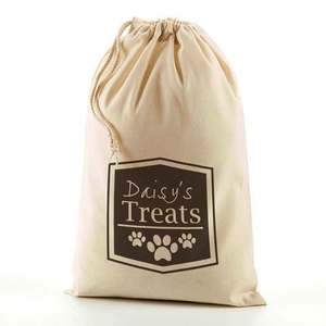 Sac en toile réutilisable avec cordon de serrage, logo personnalisé, coton bio, pour cadeaux et shopping, avec poignée en corde - Product Image 2
