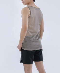 Men Everyday Sleeveless Tank <b>Top</b> Soft Lightweight Active Apparel Quick Dry Breathable Eco-Friendly Fabric for Exercise Fitness - Product Image 4