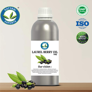 Aceite de Bayas de Laurel Prensado en Frío, Aceite de Bayas de Laurus Nobilis - Para Aplicaciones de Aromaterapia - Exportador Mayorista de la India - Product Image 6