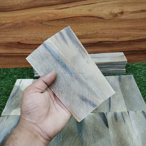 Plaque en corne de bœuf naturelle artisanale avec rayures noires, matériau de qualité supérieure pour montures de lunettes et artisanat, prix de gros - Product Image 4