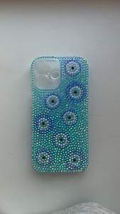 Elegante Bolso de Mano Hecho a Mano con Cuentas de Acero Inoxidable para Mardi Gras, Última Funda para Teléfono Móvil con Diseño Estampado y Asa Elegante - Product Image 6
