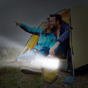 Lampada da Lavoro LED Senza Fili 12W 2800LM con Doppia Porta USB per Ricarica, Compatibile con Batterie Dewalt 18V 20V 60V, Luce da Lavoro per Officina e Campeggio - Product Image 2