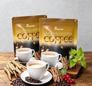กาแฟสำเร็จรูปผสมสมุนไพรอัชวากันธา พรีเมียม 25 กรัม x 12 ซอง เครื่องดื่มกาแฟเพื่อสุขภาพ - Product Image 1
