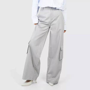 Pantalones Cargo de Invierno para Mujer al por Mayor, Pantalones Utilitarios Cálidos con Ribete de Encaje, Bolsillos Grandes, para Viajes al Aire Libre, ODM - Product Image 4