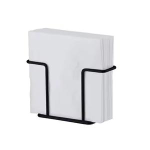 Support et organisateur de serviettes en métal moderne et élégant avec porte-mouchoirs autoportant pour table à manger, cuisine, maison, bureau et restaurant - Product Image 5