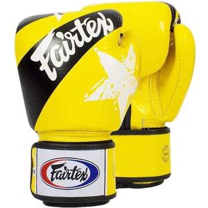 ถุงมือชกมวย Fairtex คุณภาพสูง หนังวัวแท้ สำหรับฝึกซ้อมและแข่งขัน ผลิตตามสั่ง น้ำหนักเบา ระบายอากาศได้ดี - Product Image 1
