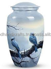 Urnas de cremación de metal para hombres y mujeres, urnas decorativas, urnas hechas a mano, urnas conmemorativas para adultos, urnas funerarias - Product Image 5