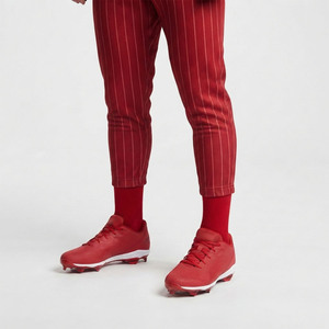 Uniforme de Béisbol para Hombre al por Mayor, Conjunto Deportivo Transpirable con Camisa de Manga Larga y Pantalones a Rayas, 100% Algodón, Logotipo Frontal - Product Image 3