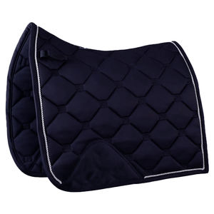 Tapis de selle tout usage personnalisé pour l'équitation, antidérapant, en daim, pour selle anglaise, doux pour le dos du cheval, bleu - Product Image 2