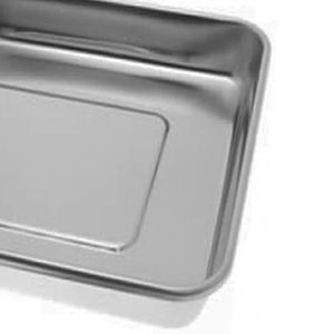 Plateaux médicaux et chirurgicaux en acier inoxydable 201, plateau pour instruments dentaires, plateau pour instruments médicaux en acier inoxydable, plateau pour bébé sans couvercle - Product Image 4