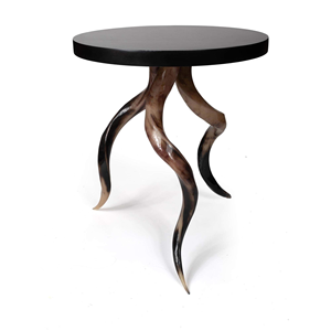 Mesa Auxiliar Única Hecha a Mano con Incrustaciones de Cuerno, Decorativa de Primera Calidad para Interiores Modernos y Salas de Estar a Precios Inmejorables - Product Image 5