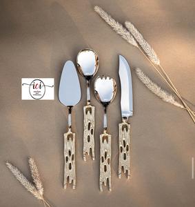 Plateaux de service en acier à trois compartiments pour aliments et chocolat, vaisselle la plus vendue, ustensiles de cuisine pour la maison, plateaux d'Inde - Product Image 5