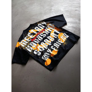 Camiseta de Alta Calidad, OEM, Venta al Por Mayor, Impresión Gráfica Personalizada, Verano, 100% Algodón, Transpirable, Camisetas de la Mejor Calidad, Camiseta Blanca Extra Grande - Product Image 6