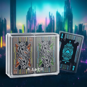 A todo gas a lo que viene: el año de la suerte del Caballo - Cartas de juego transparentes de doble cubierta - Product Image 2