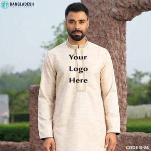 Kurta Shalwar pour hommes, design élégant, nouvelle arrivée, de haute qualité, confortable pour les hommes, fabriqué au Bangladesh - Product Image 6