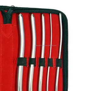Top Trending Premium Manual Dilatador uterino Set de instrumentos Hegar de longitud regular para uso ginecológico y venta al por mayor - Product Image 2