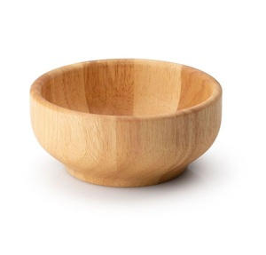 Bol de service en bois naturel, durable, décoration pour la maison, hôtels, restaurants, vaisselle, bol à soupe, bol à collation, au meilleur prix - Product Image 1