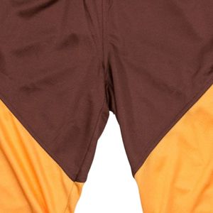 Shorts de basketball Iota Phi Theta marron et or – Tenue grecque pour fraternité – Short athlétique performant et élégant – Vêtements de sport - Product Image 4
