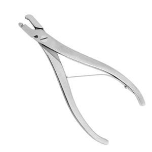 Pince plieuse manuelle pour plaques osseuses, micro-outil, instruments chirurgicaux orthopédiques vétérinaires par Grip Surgical - Product Image 1