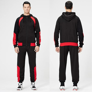 Conjunto Deportivo de Hombre con Sudadera de Algodón y Pantalones Deportivos, Ropa Deportiva Informal para Correr, Fitness y Uso Diario - Product Image 4
