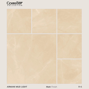 Baldosa de porcelana mate con textura grabada de 24x24 diseñada para un suelo de efecto capilar, respuesta de luz controlada y superficie equilibrada. - Product Image 1