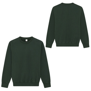 High Quality Lined Solid Pattern Knitted Fleece Sporty Men's Pullover Sweatshirt Custom Logo Summer Wholesale Factory - Product Image 6