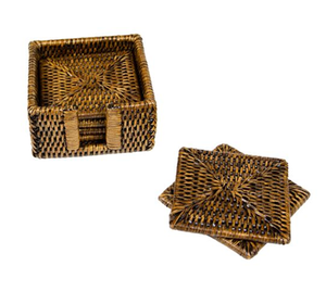 Sous-verres ovales faits à la main en rotin naturel, tapis et dessous de plat multifonctionnels, lot de 6 de haute qualité - Product Image 6
