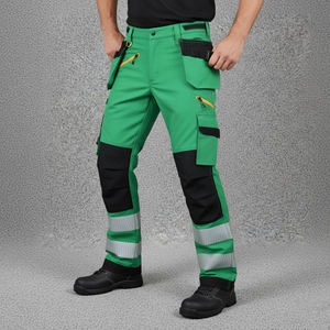 Safety Uniform <b>Cargo</b> <b>Pants</b> Reflective Industrial Workwear Trousers Manufacturer - Product Image 3