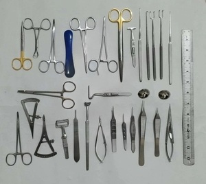 Juego de Instrumentos para Blefaroplastia de 30 Piezas, Set de Cirugía Ocular, Cirugía Plástica, Cirugía General, Manual, Certificado CE, Acero Inoxidable - Product Image 1