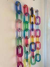 Samihandicraft Precio de Fábrica al por Mayor Cadena de Pared de Resina Brillante Colorida Barata Estilo Hip Hop Joyería Acrílica de Color en Contraste - Product Image 2