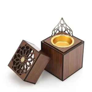 Artículos de Madera Hechos a Mano, Decoración para el Hogar, Velas y Fragancias para el Hogar, Porta Incienso de Resina de Madera, Difusor de Aromaterapia, Quemador de Incienso - Product Image 4