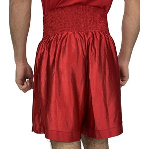 Muay Thai premium satin fabric custom design breathable lightweight training <b>shorts</b> elastic waistband gym wear for <b>men</b> women - Product Image 2