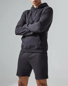 Ensemble 2 pièces streetwear d'été pour homme grande taille : short et t-shirt en denim léger et respirant avec logo personnalisé imprimé - Product Image 3