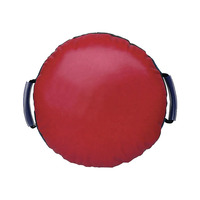 High Quality Custom Made PU Leather Boxing <strong>Punching</strong> Shield Red Black Customized Color Hot <strong>Selling</strong> <strong>Best</strong> OEM Service <strong>Dummy</strong> Circle