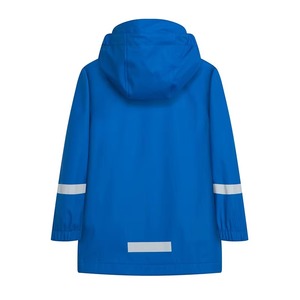 Custom Waterproof Rain Coat for <b>Men</b> & Women | PVC & Polyester Rain Jacket | Windproof Hooded <b>Raincoat</b> - Product Image 4