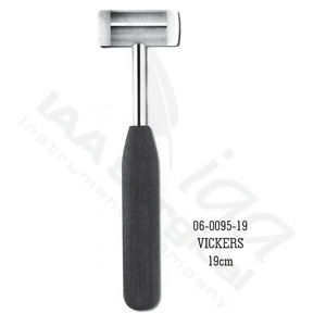 Martillo de Acero Inoxidable IAA SURGICAL INSTRUMENTS con Cabeza de Plástico para Odontología de Implantes y Procedimientos Ortopédicos, Certificado CE, Reutilizable - Product Image 1