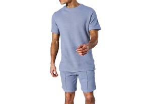 <b>Men</b> Casual <b>Shorts</b> Sets <b>Short</b> Sleeve <b>T</b> <b>Shirt</b> +<b>Short</b> Solid Male Wholesale <b>Men</b> Fashionable <b>Short</b> Set With Pocket In Good Price - Product Image 6