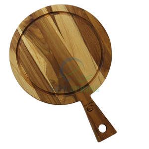 Tabla de Cortar de Madera Vietnamita Premium - Duradera y Apta para Cuchillos, Ideal para Cocinar, Servir y Decorar - Product Image 2