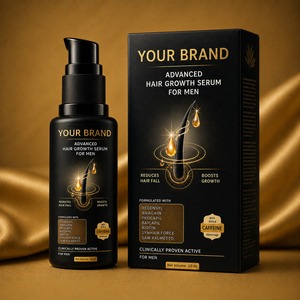 Suero para el Crecimiento del Cabello para Hombres de Marca Privada, para el Control de la Caída del Cabello y el Apoyo al Recrecimiento del Cabello - Product Image 4