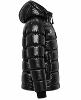 Vestes à bulles personnalisées en polyester/nylon, streetwear homme, vestes matelassées brillantes et chaudes.
