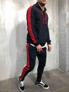Survêtement léger à capuche 100 % coton de qualité supérieure pour homme – Confort premium, style personnalisé, tenue urbaine - Product Image 4