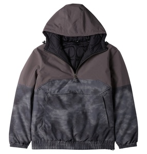 เสื้อแจ็คเก็ต Anorak แบบกลับด้านได้ ป้องกันลม สำหรับเล่นสโนว์บอร์ด ระบายอากาศได้ดี มีกระเป๋าซิปอุ่นมือ ขนาดใหญ่พิเศษ ป้องกันลมได้ 2 ด้าน - Product Image 2