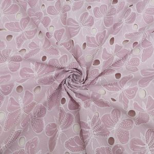 Tissu brodé en gros avec motif en velours et organza pour vêtements de boutique et mode haut de gamme - Commerce textile mondial - Product Image 6