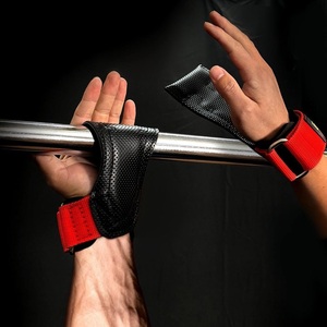 Nouvelles sangles de poignet réglables en cuir PU pour la compression et le soutien, idéales pour les tractions, les soulevés de terre et l'haltérophilie - Product Image 3