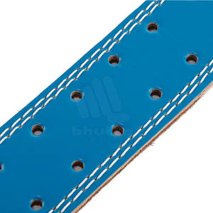 Cinturón de Cuero Personalizado de Alta Calidad para Levantamiento de Pesas, Cinturón de Entrenamiento de Fuerza con Hebilla para Fitness - Product Image 4