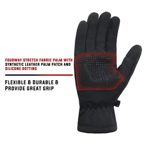 Gants de jogging de forme personnalisée |   Ajustement ergonomique de précision pour les conditions climatiques froides |   Qualité d'exportation mondiale - Product Image 3