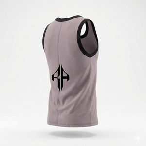 Camiseta sin Mangas para Hombre de Primera Calidad, Diseño Personalizado, Material Estampado Técnico, 100% Algodón, Estilo Casual de RIVIAN ATLANTIC - Product Image 3