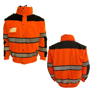 Chaqueta de trabajo reflectante de alta visibilidad, chaqueta de seguridad reflectante, ropa de seguridad de doble uso, chaqueta de trabajo para hombre - Product Image 3