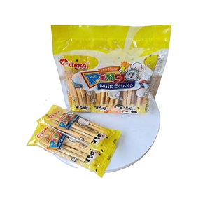 Crackers au lait croustillants de qualité supérieure, compagnon matinal, boost quotidien de calcium, marque personnalisable OEM ODM - Product Image 4